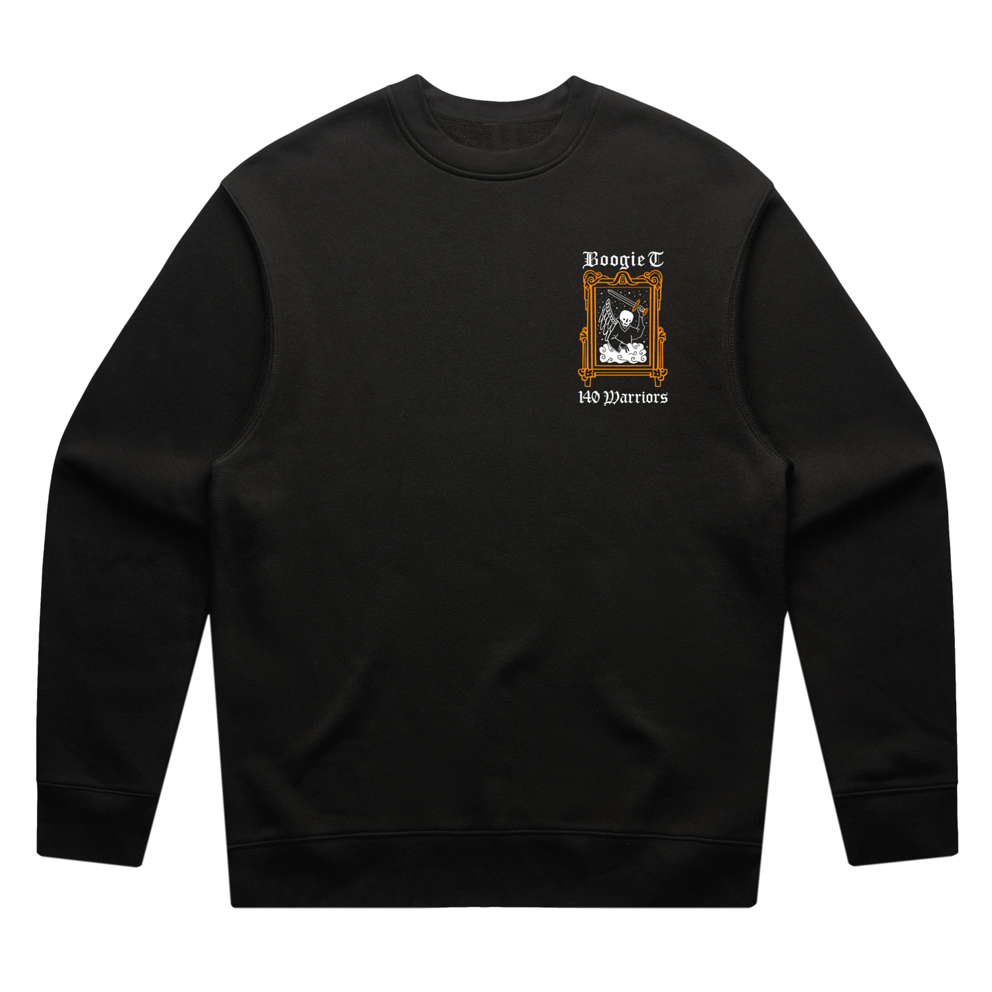 BOOGIE T - 140 WARRIORS CREWNECK SWEATER