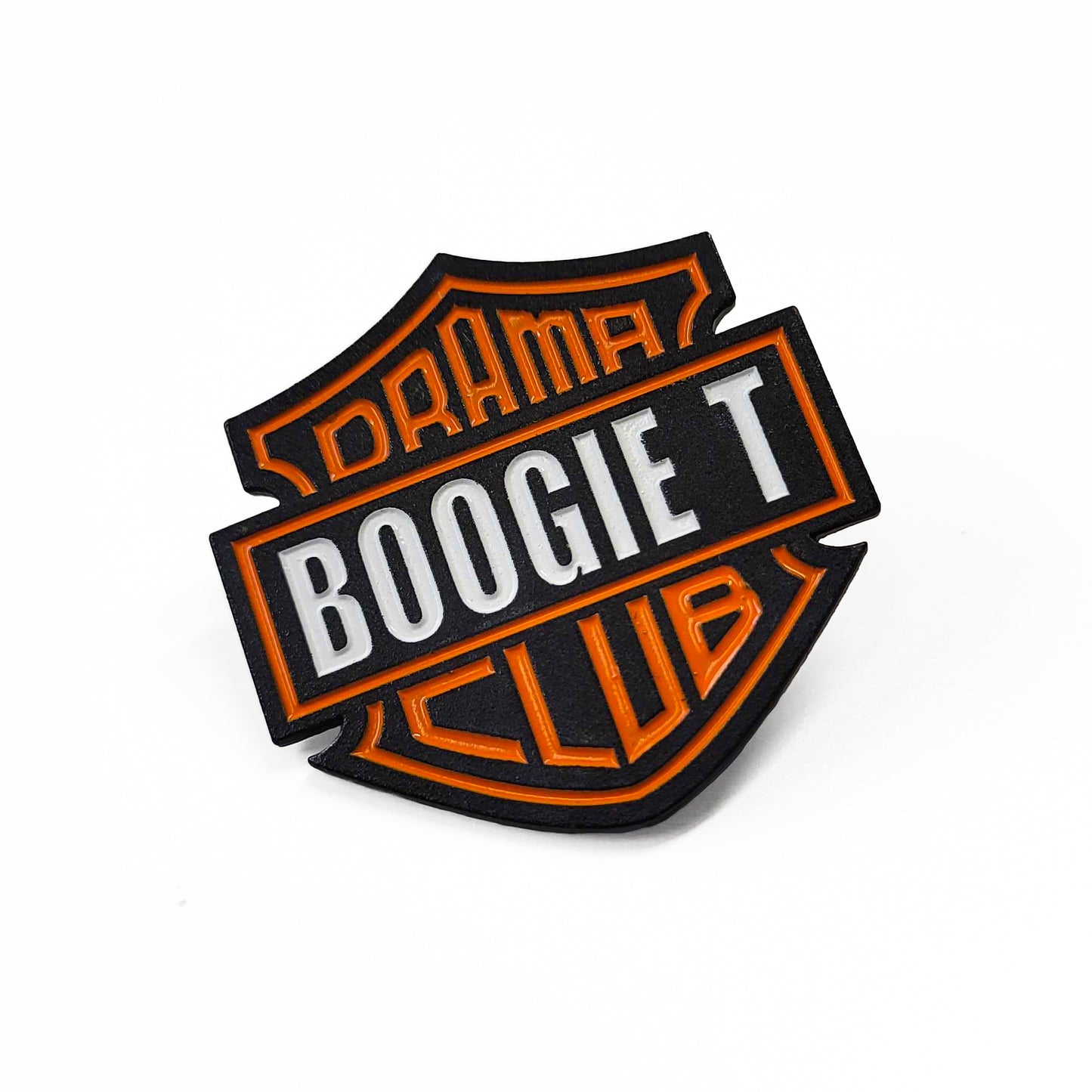 BOOGIE T - DRAMA CLUB PIN AND PATCH BUNDLE