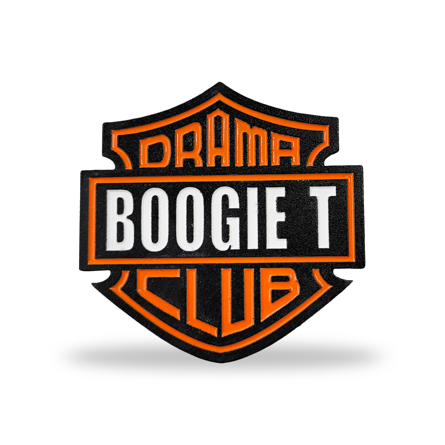 BOOGIE T - DRAMA CLUB PIN AND PATCH BUNDLE