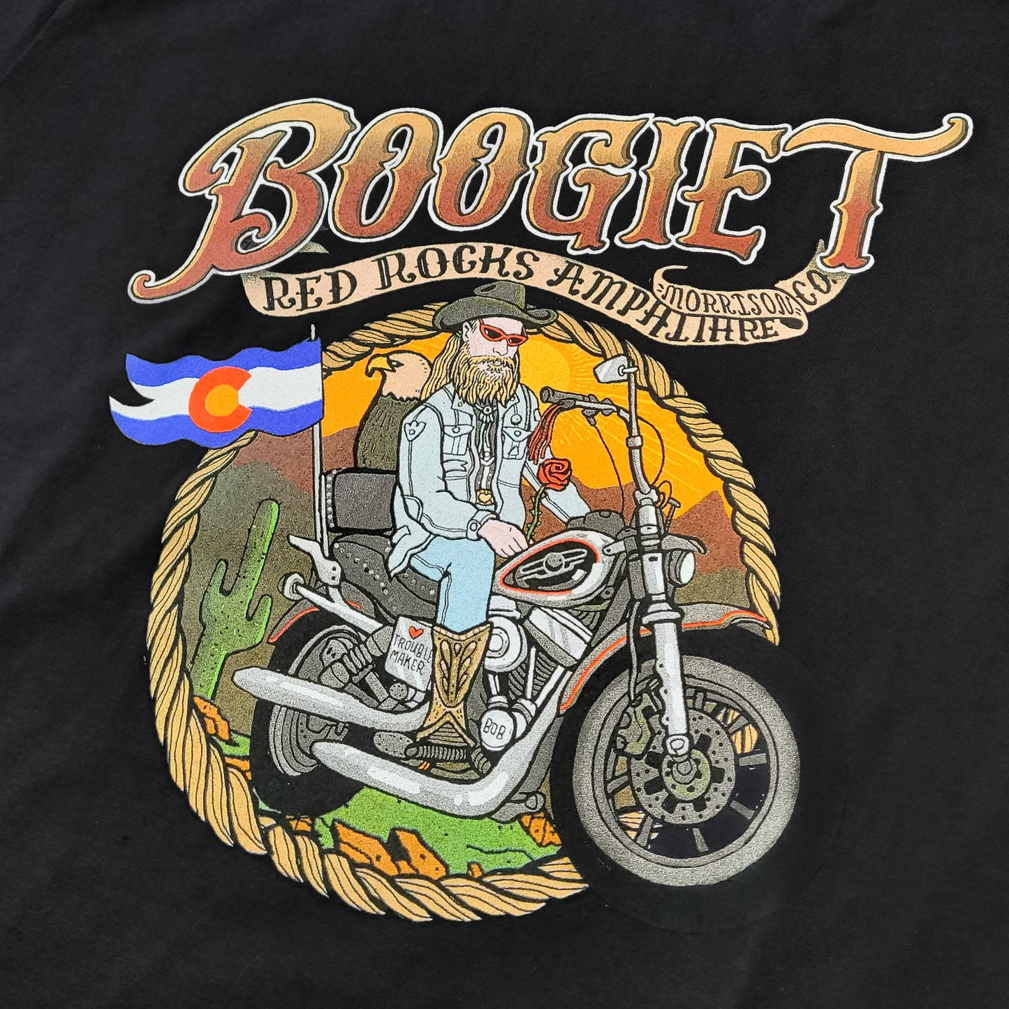 BOOGIE T - ON THE ROCKS III TSHIRT