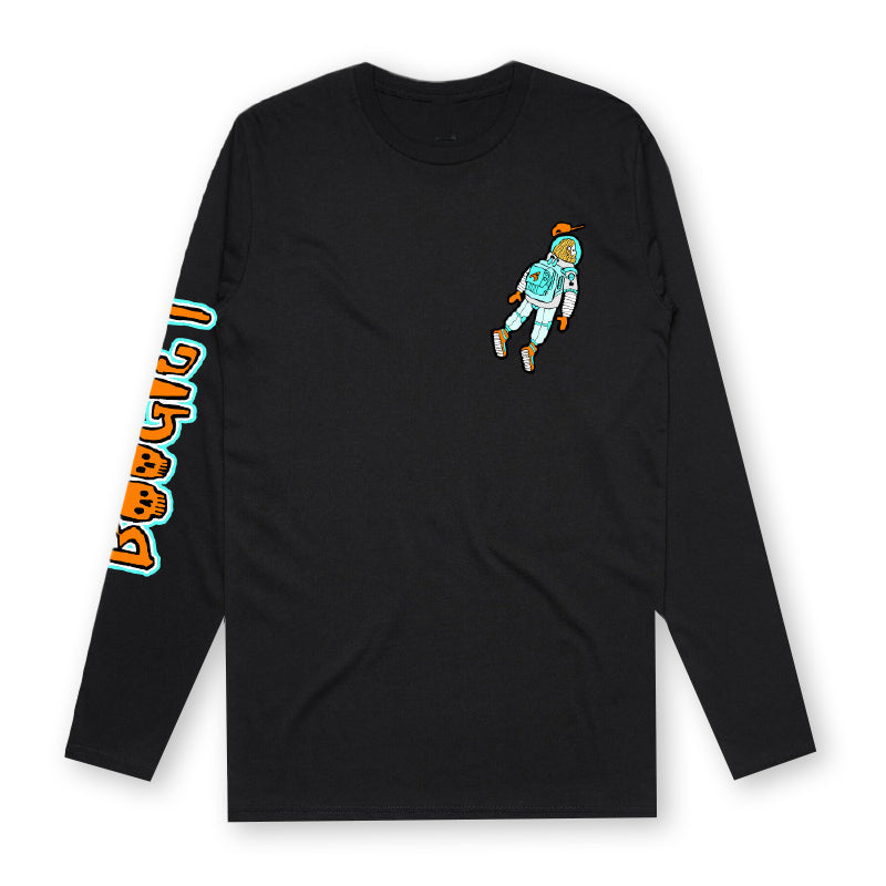 Boogie T - Astronaut - Long Sleeve - Black