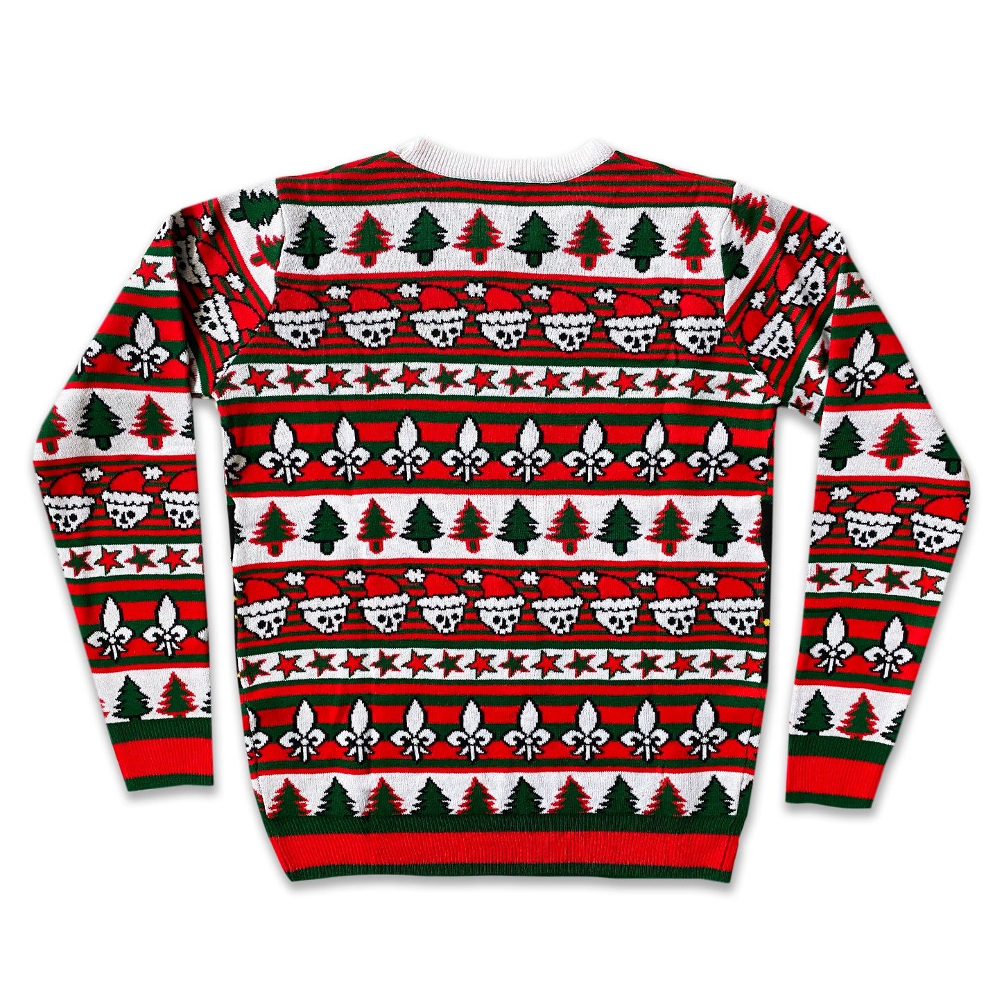 Boogie T - Cajun Santa - Custom Knit Holiday Sweater