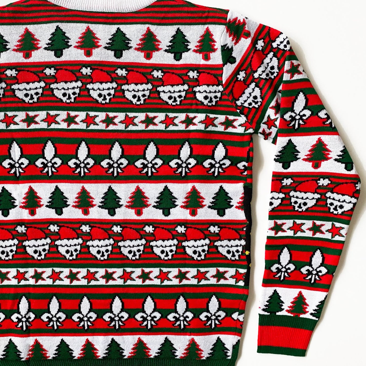 Boogie T - Cajun Santa - Custom Knit Holiday Sweater
