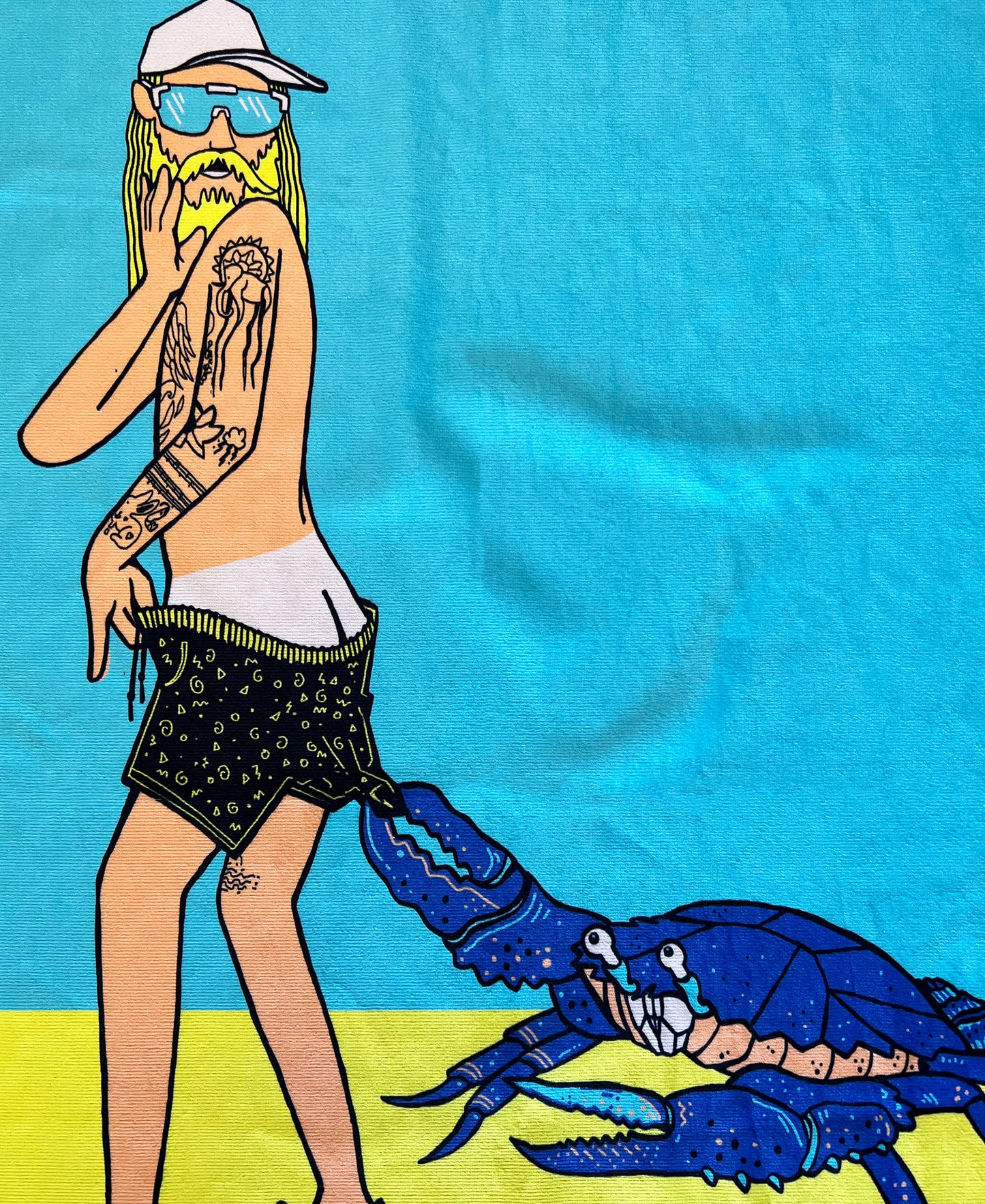 Boogie T - Beach Bummer - Microfibre Beach Towel