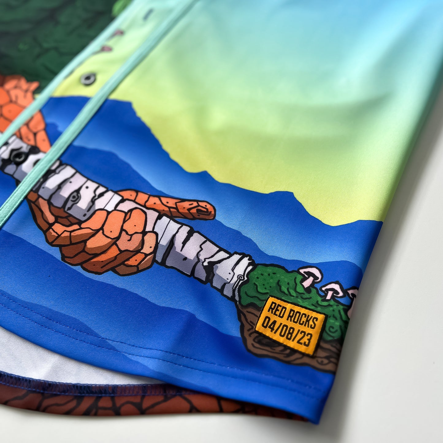 Boogie T - On The Rocks II - Day Baseball Jersey