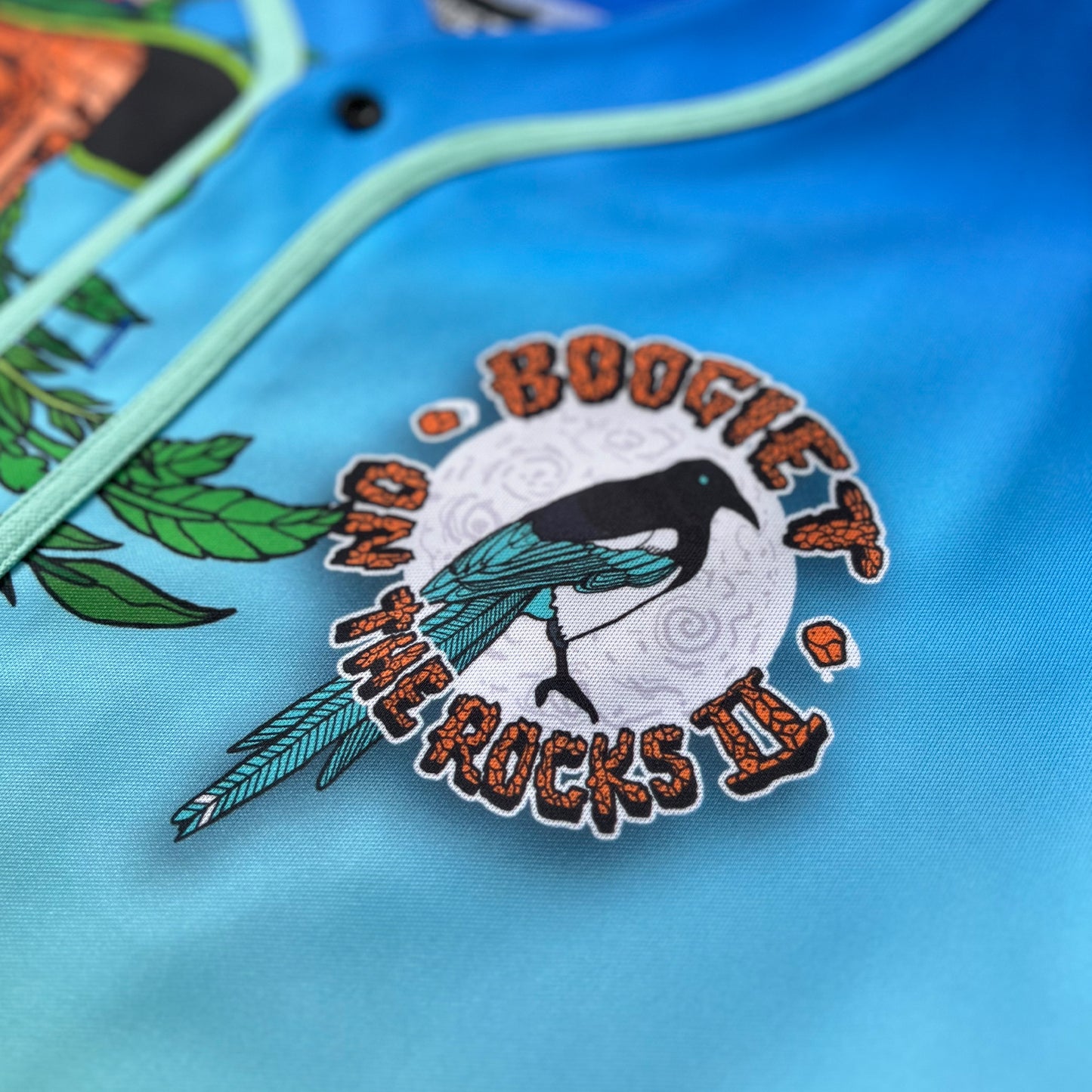 Boogie T - On The Rocks II - Day Baseball Jersey