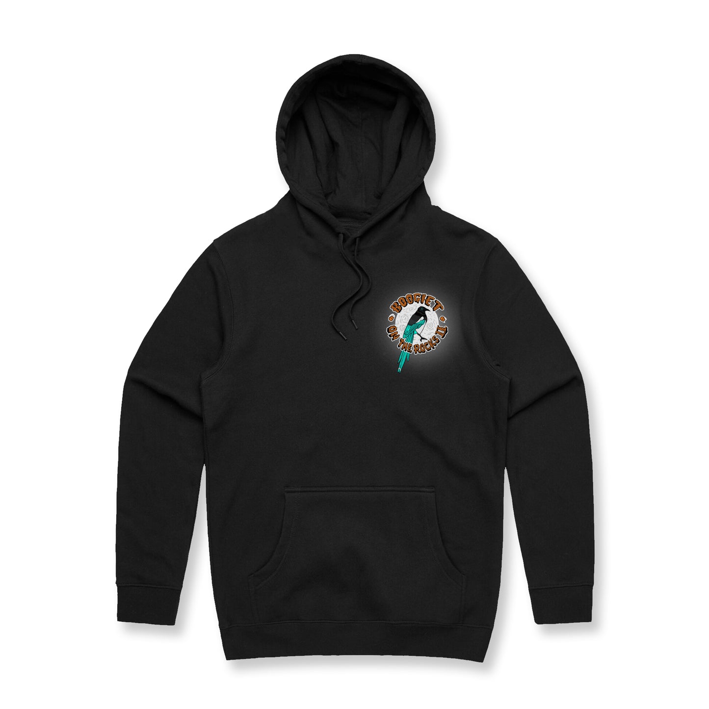 Boogie T - On The Rocks II - Black Pullover Hoodie