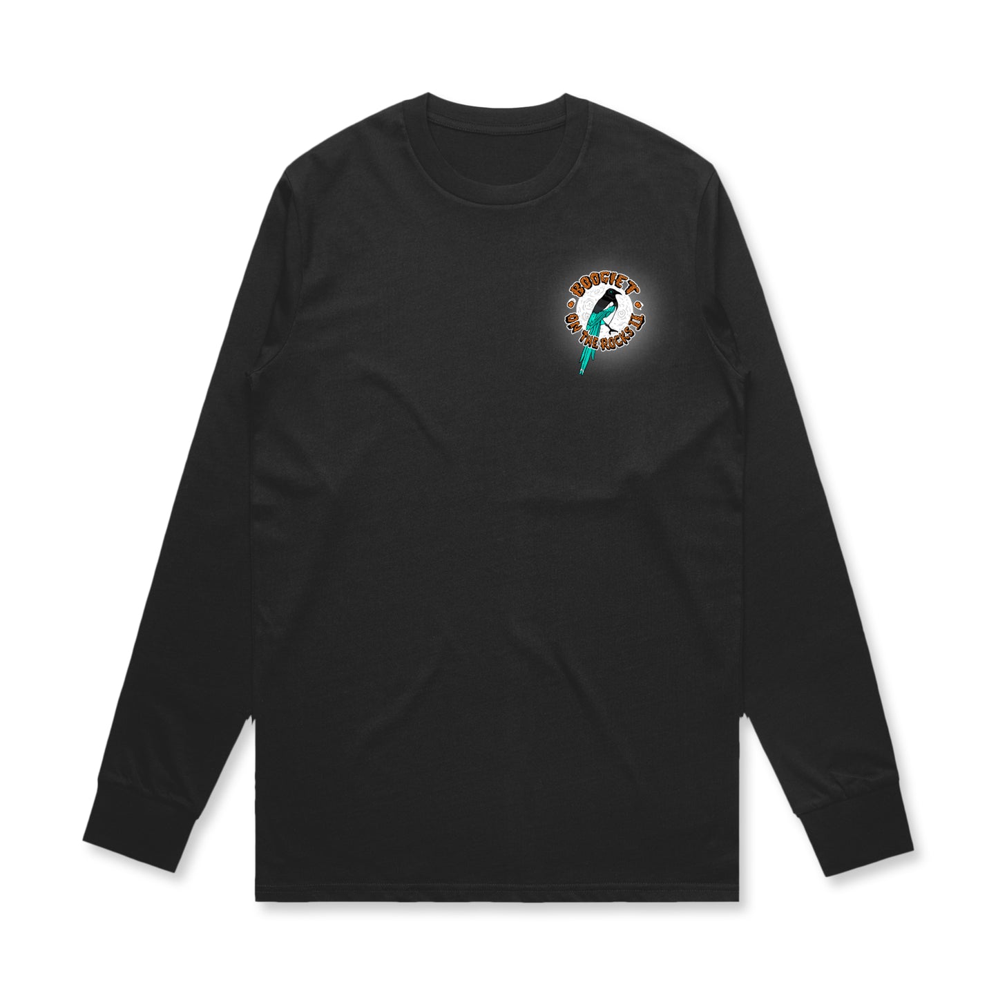 Boogie T - On The Rocks II - Black Longsleeve