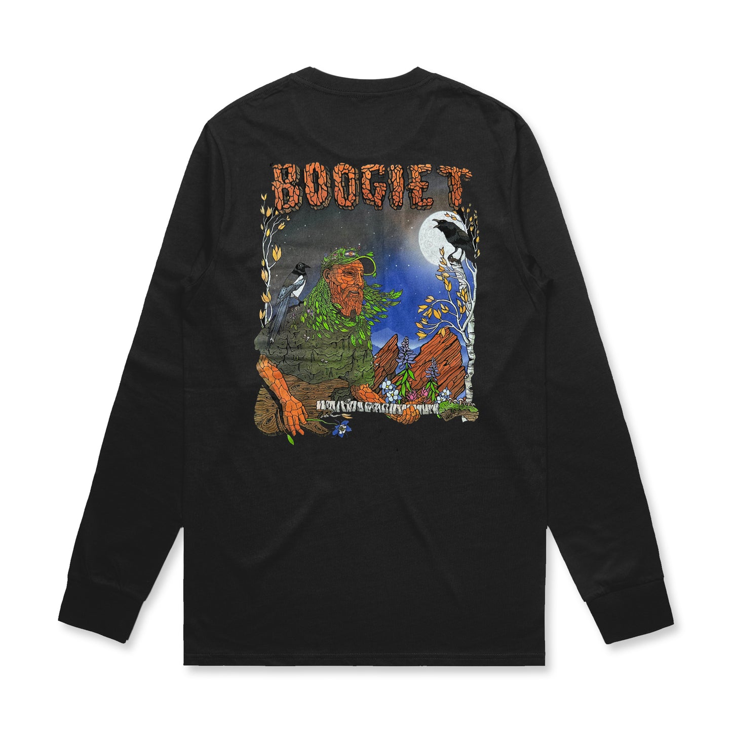 Boogie T - On The Rocks II - Black Longsleeve