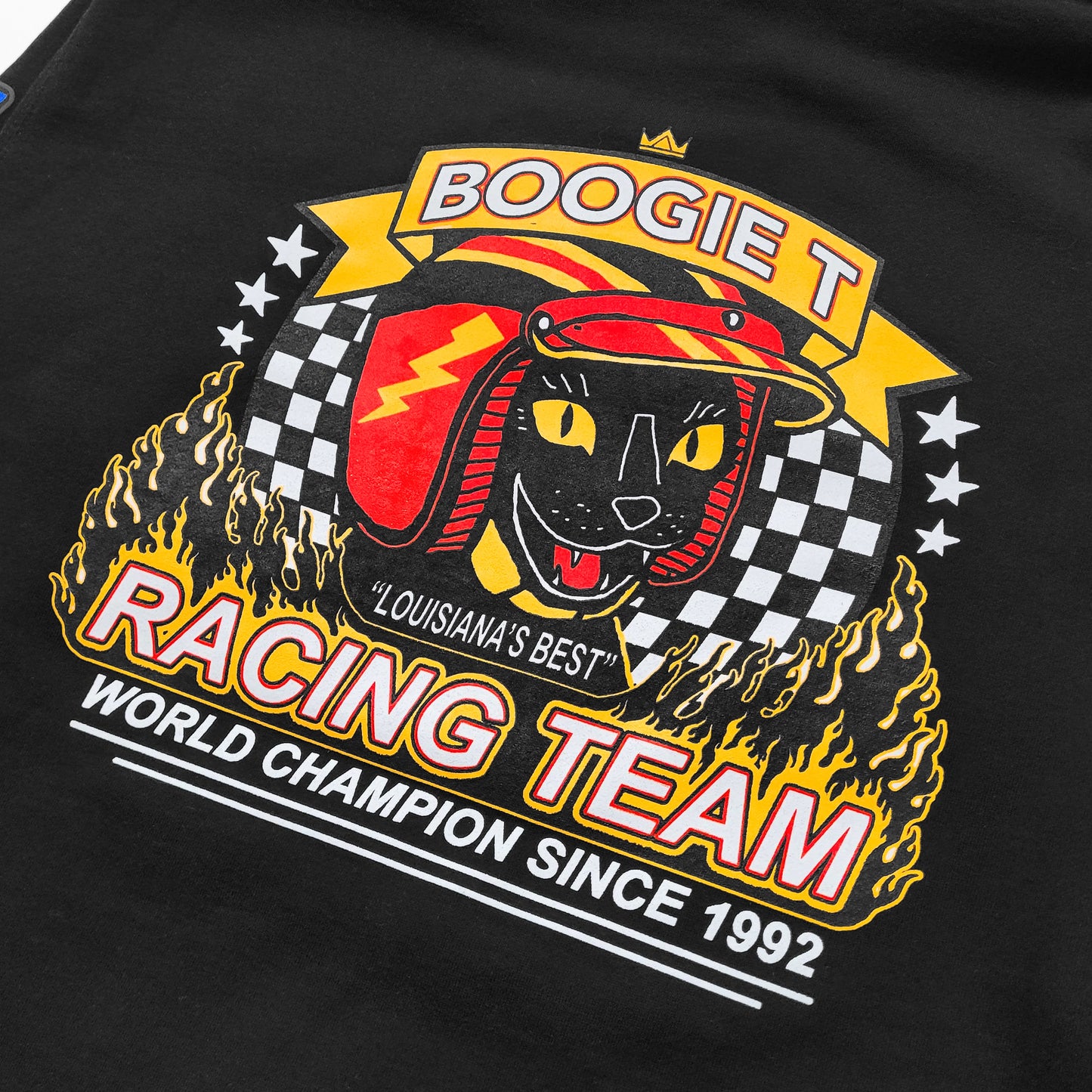 Boogie T - Grand Prix - Black Premium Heavyweight Pullover Hoodie