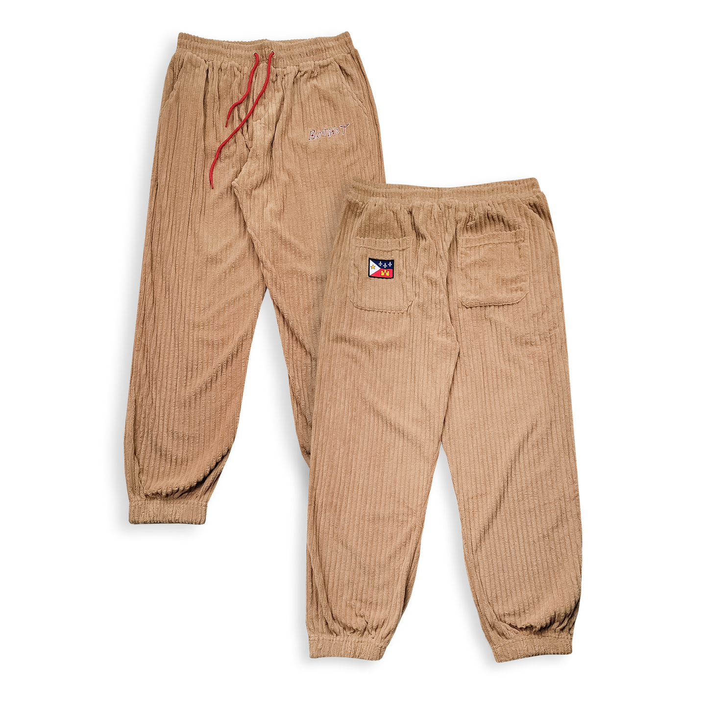 BOOGIE T.HREADS - V2 CORD JOGGERS - TAN