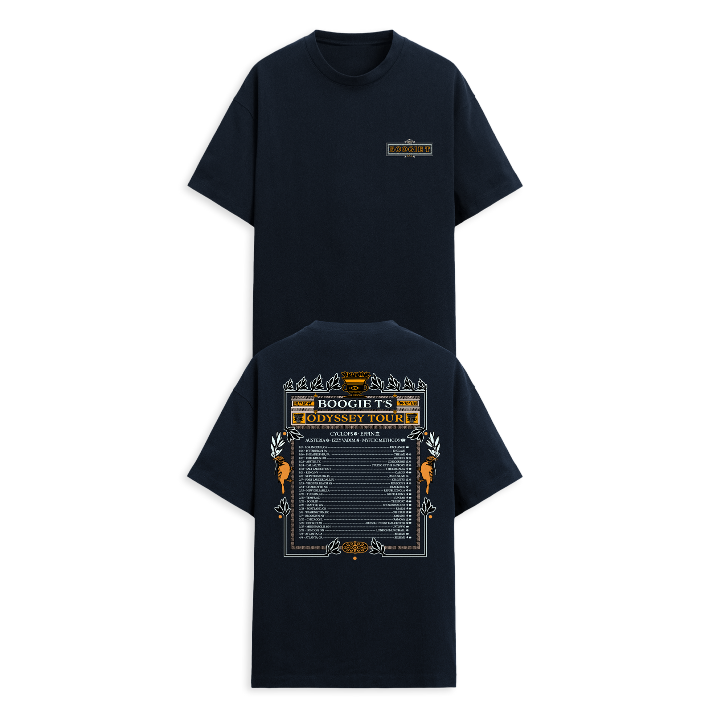 BOOGIE T - ODYSSEY Tour Tee
