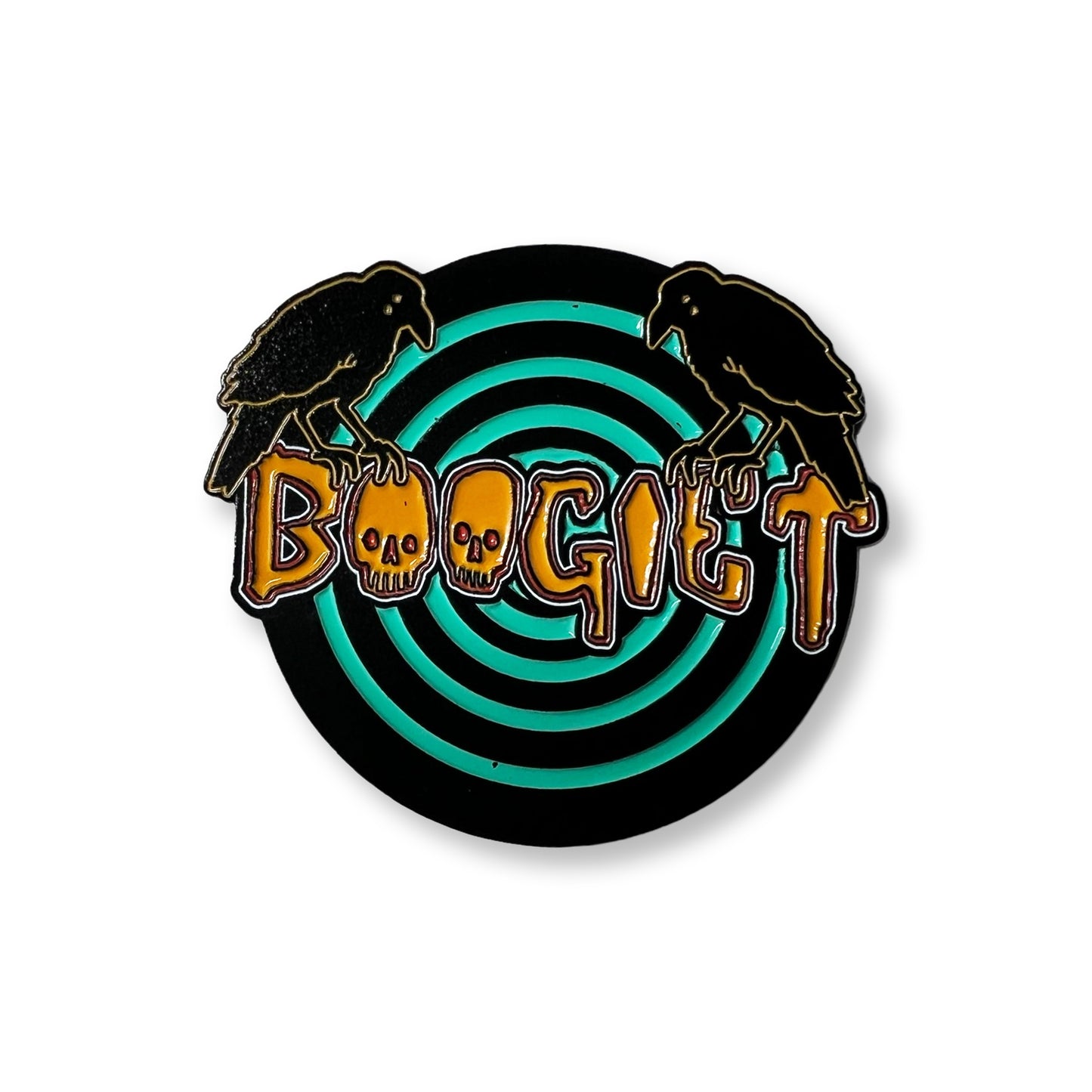 Boogie T Outbreak Raven Target Pin