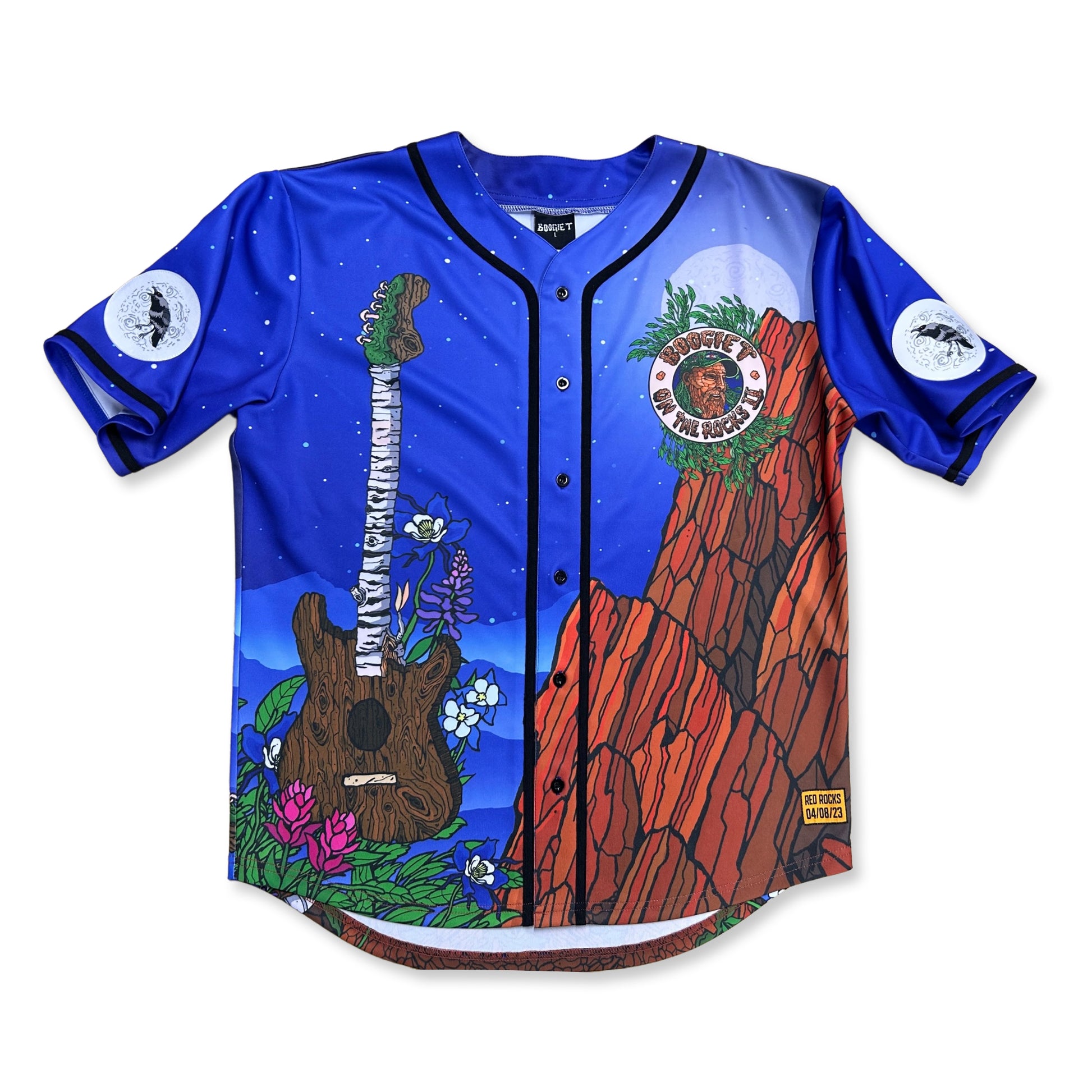 Boogie T - Fleur - Premium Baseball Jersey