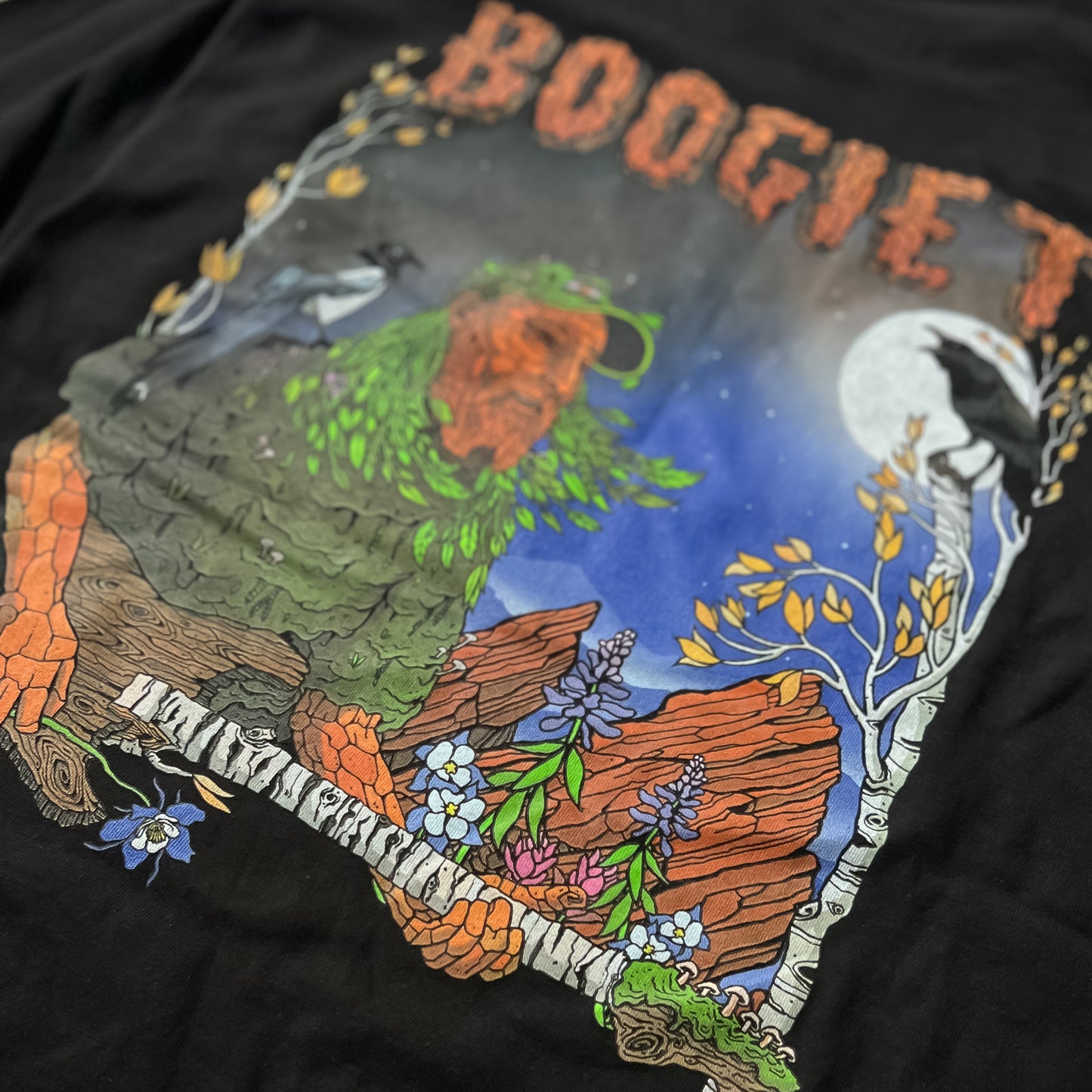 Boogie T - On The Rocks II - Black Longsleeve